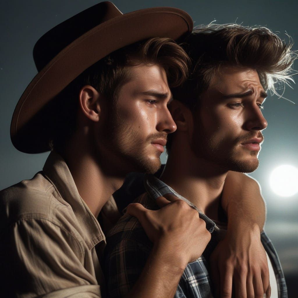 Cowboys Under the Soft Moonlight