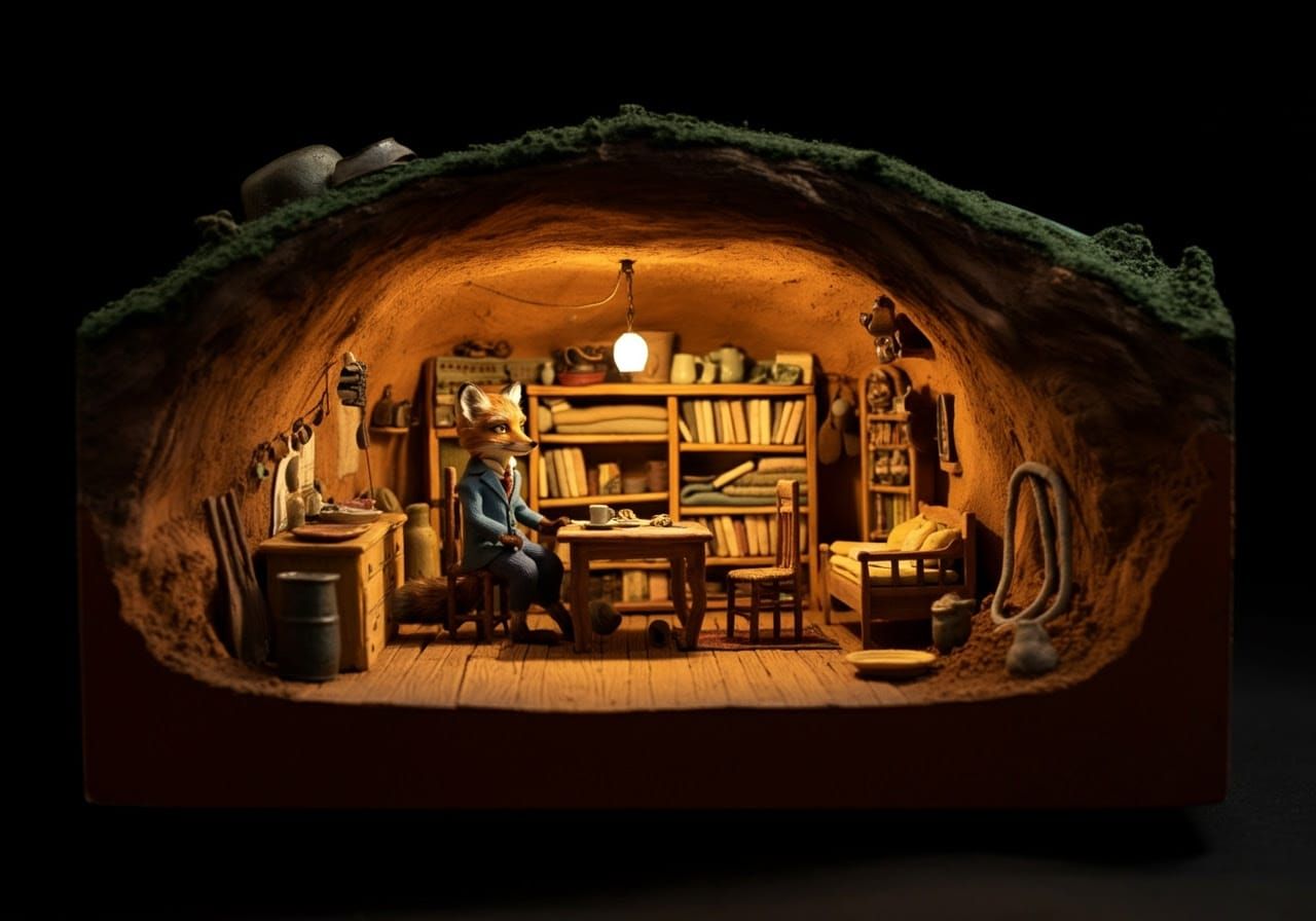 Fantastic Mr. Fox's Underground Burrow