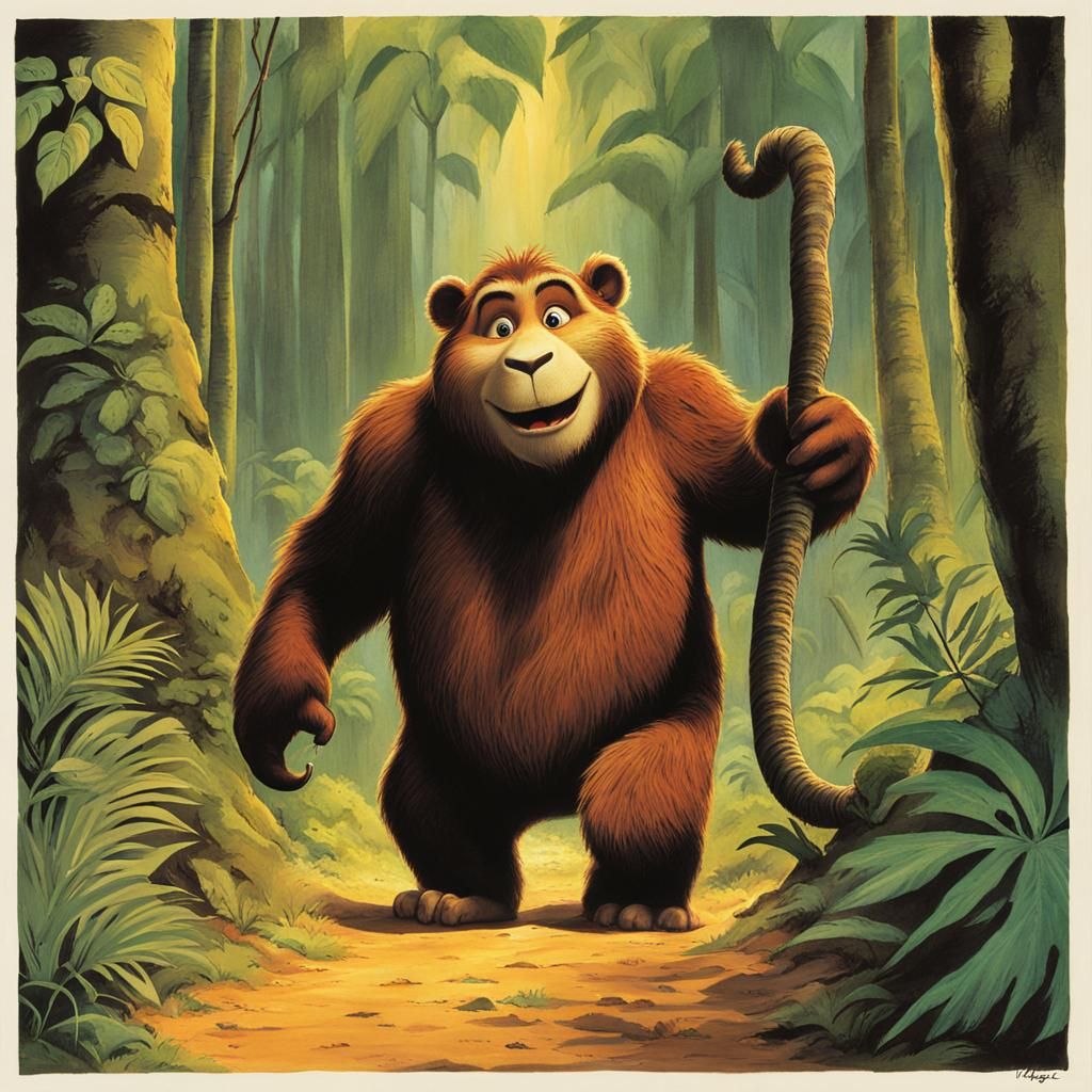 Hugo the Jungle Animal: Animated Characters