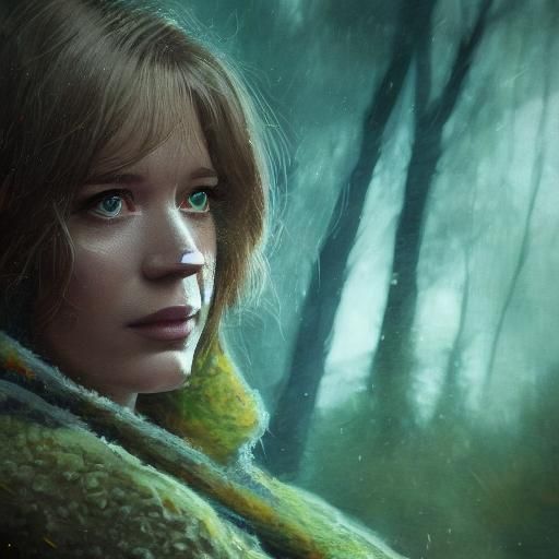 Dual Portrait in Anime Concept Art Style