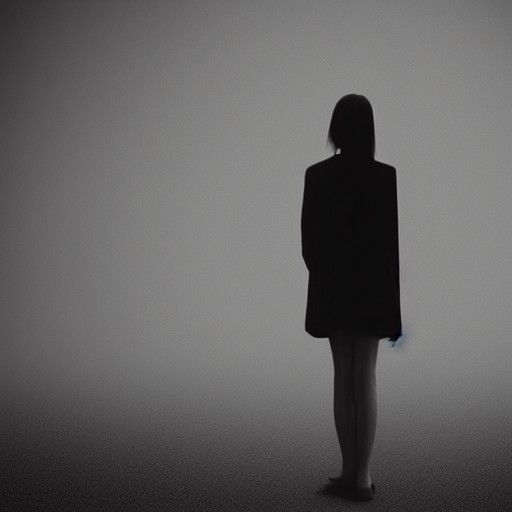 AI Generated Image of Loneliness