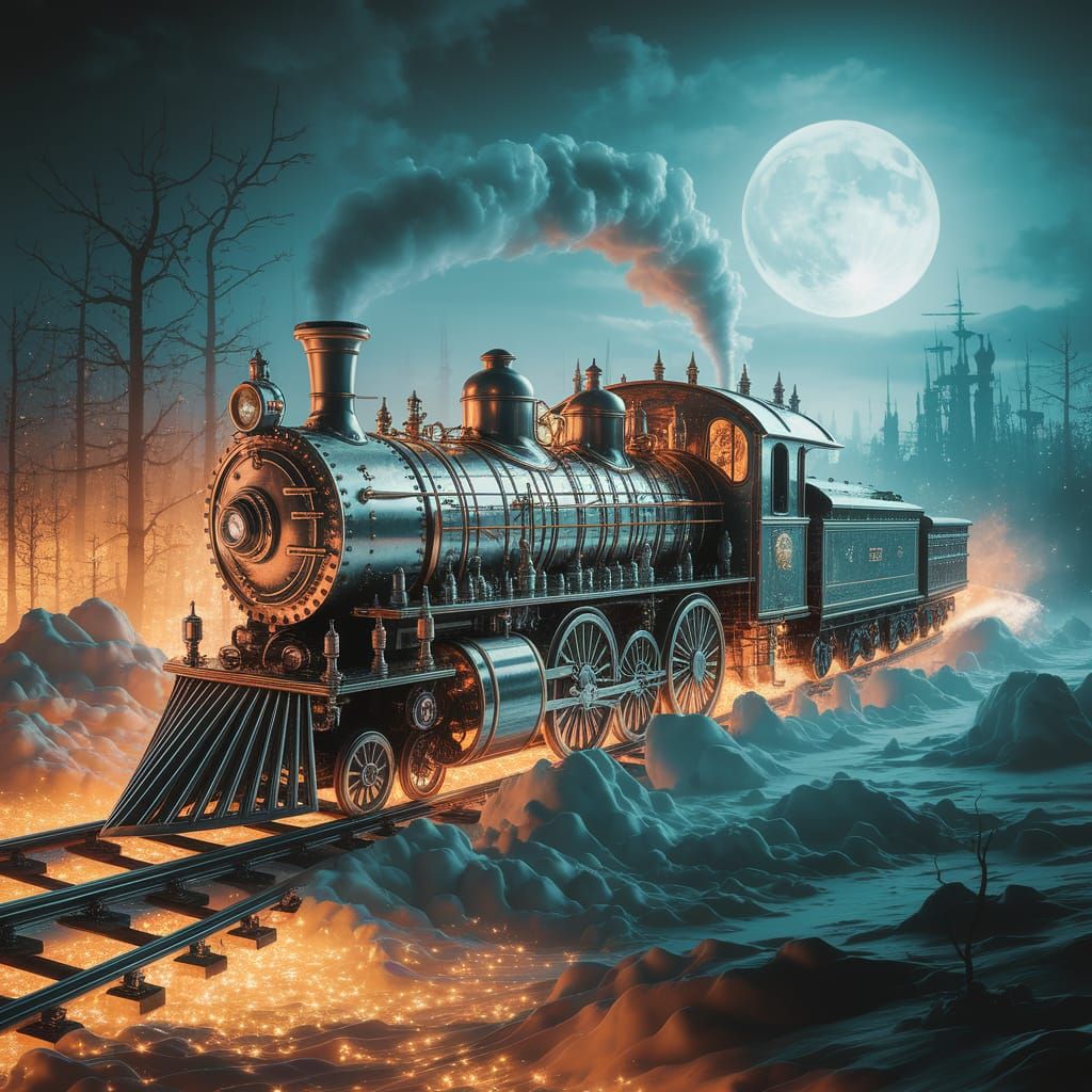 A locomotive