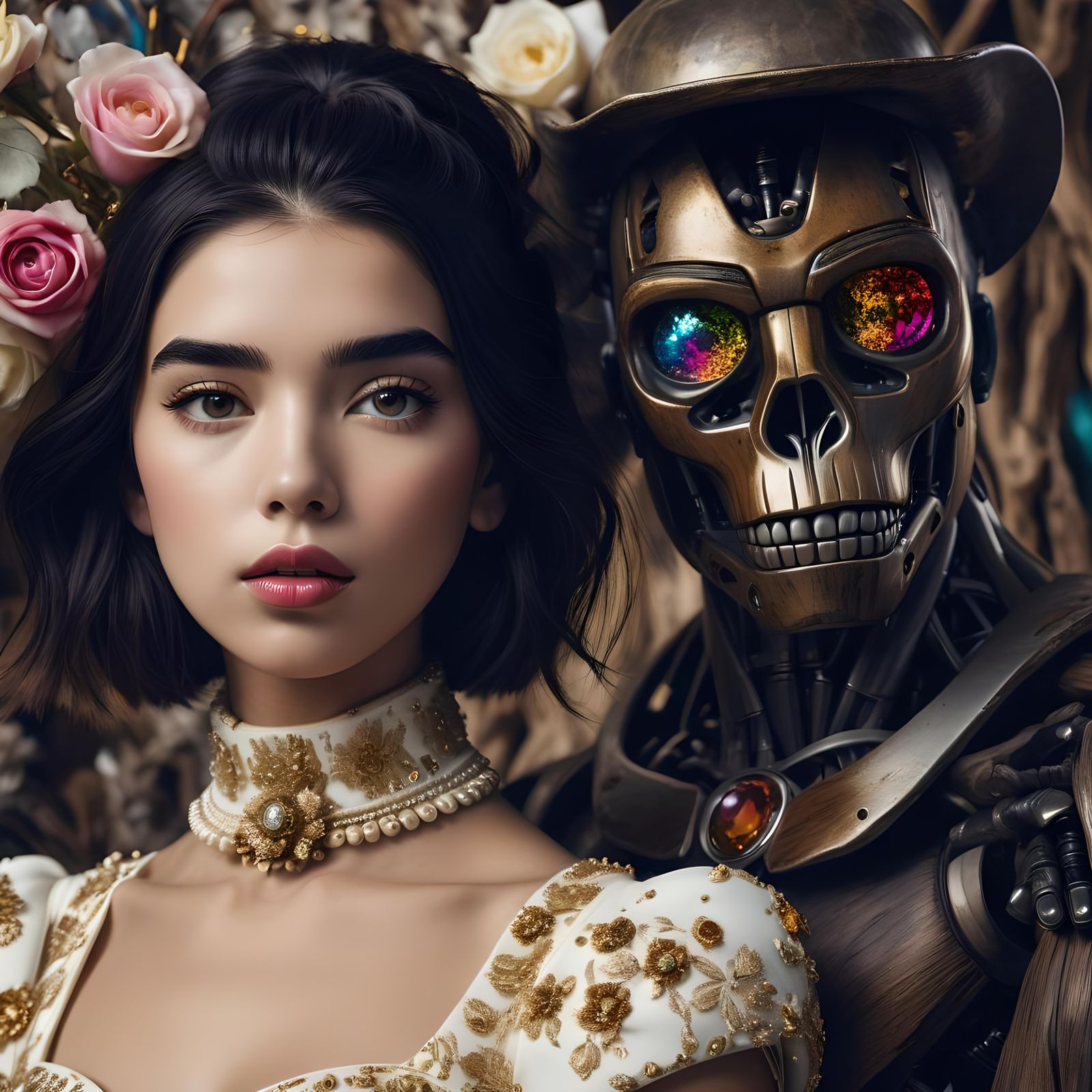 Axelle and Mr. Chibbles