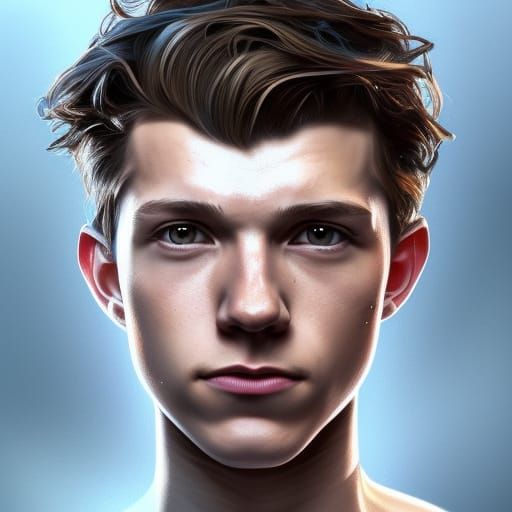 Detailed Portrait with Dynamic Lighting in 8K