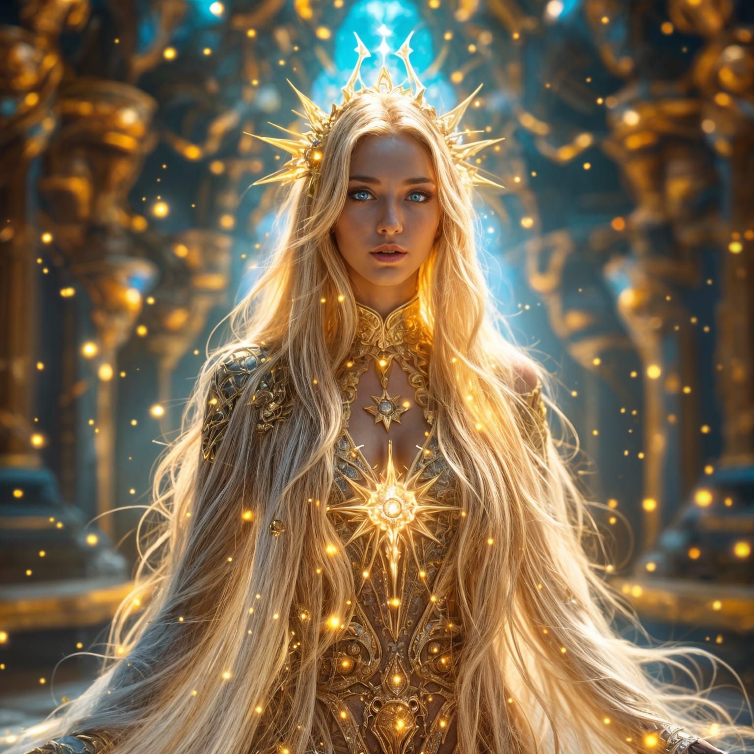 Cosmic Light Being Returns to Council Chamber