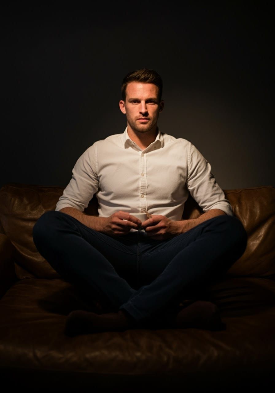 Sultry Policewoman in Blue, Armed and Ready