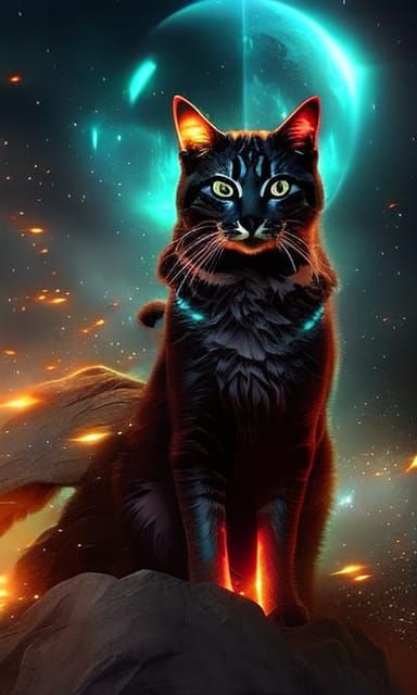 Celestial Cat evolved through SD2.1