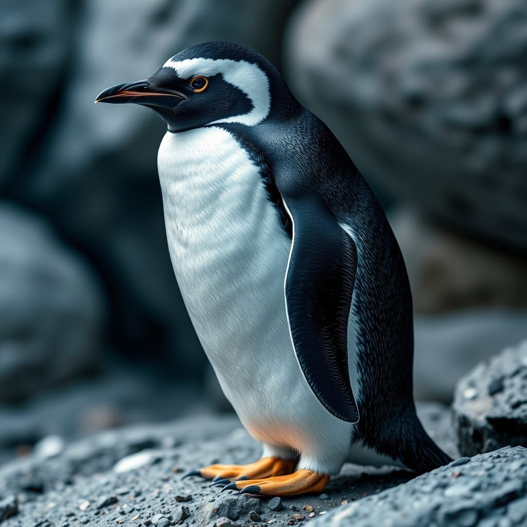 AI Generated Image of a Penguin