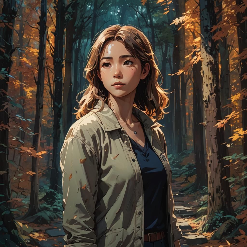 Buffy the vampire slayer Studio Ghibli, Anime Key Visual, by Makoto Shinkai, Deep Color, Intricate, 8k resolution concep...