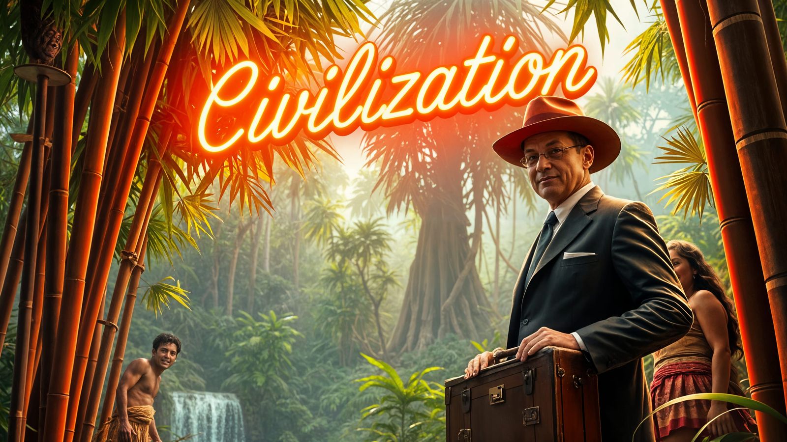 Missionary's Neon Sign in the Jungle: A Civilized yet Primit...