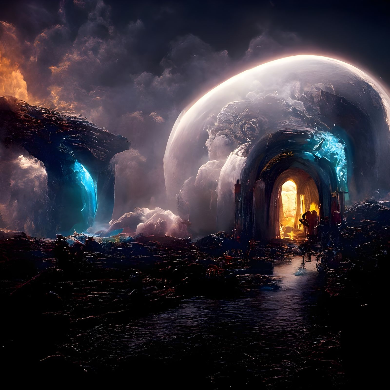 Ethereal Hidden Entrances