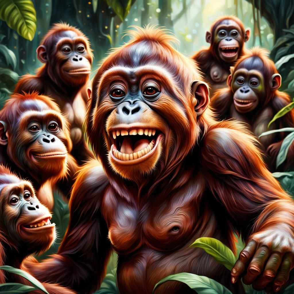 The Orangutan Laugh.