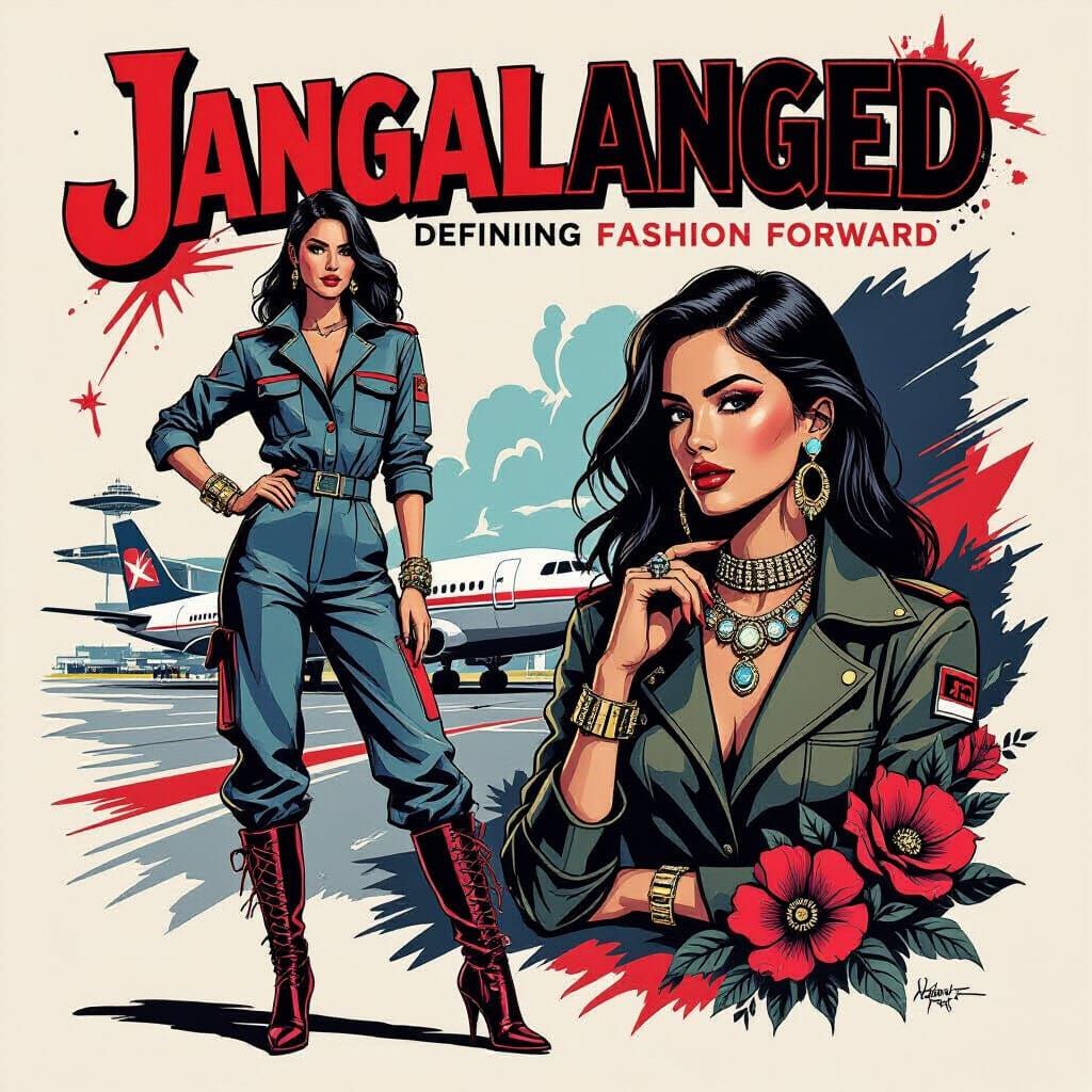 Jangalanged Fashion Sign: Rebel Fuel Rebellion Avant-Garde S...