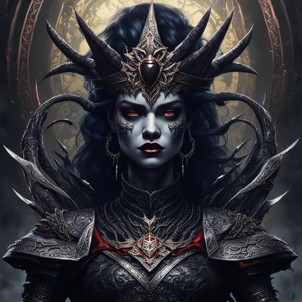 Majestic Demon Queen of the Underworld