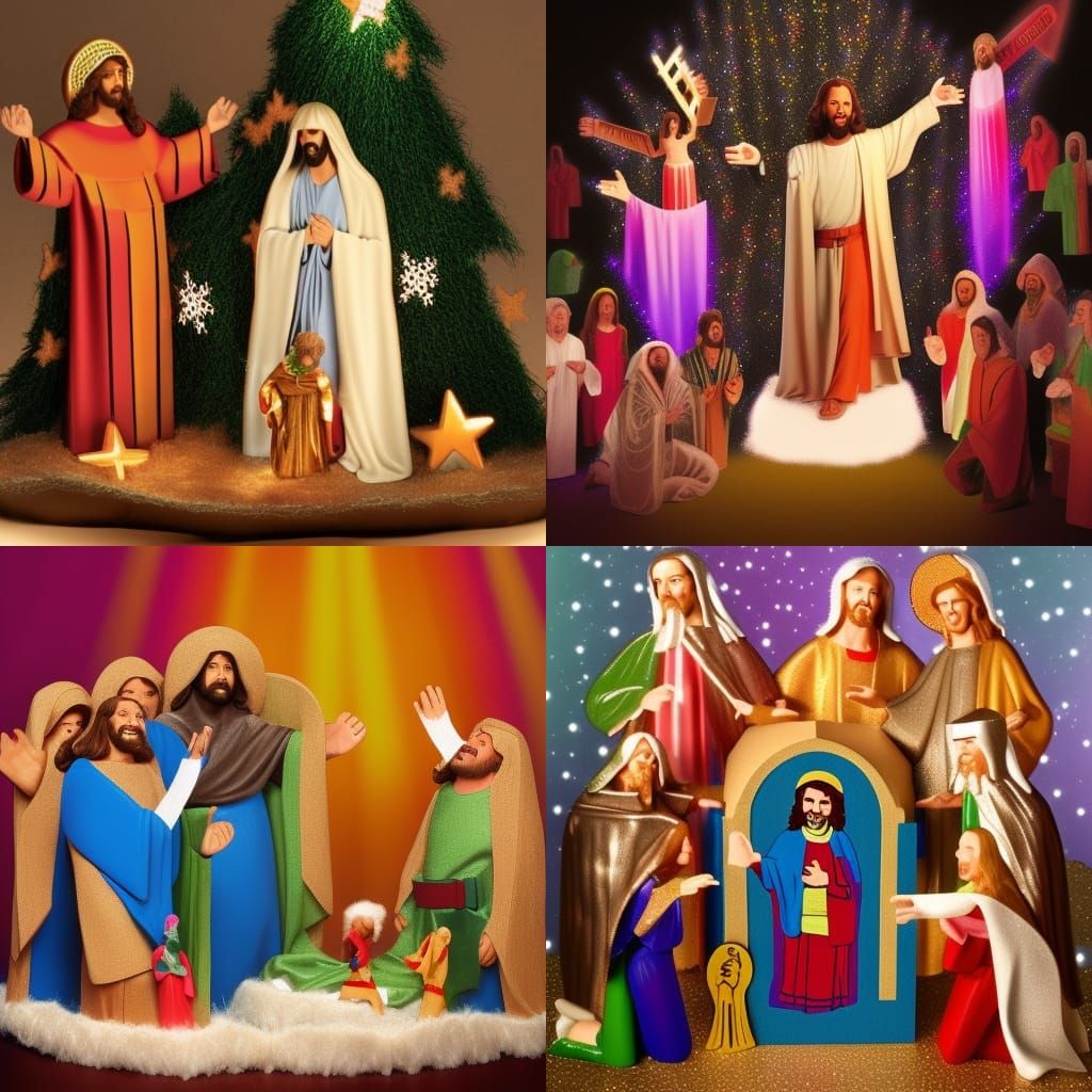 the made-for-TV "Disco Jesus" holiday special, "Disco Nativity"