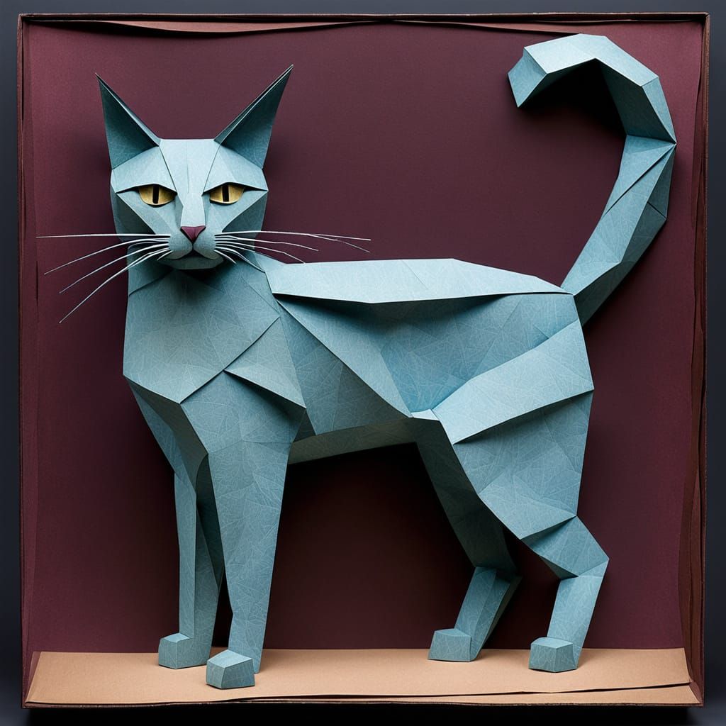 Paper cat