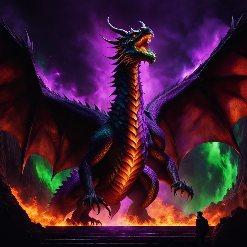 Maleficent in her dragon form