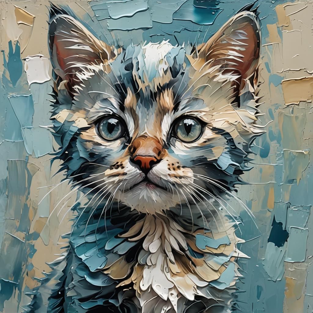 PORTRAIT OF A KITTEN