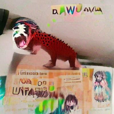 Abstract AI Image Based on a Simple Prompt