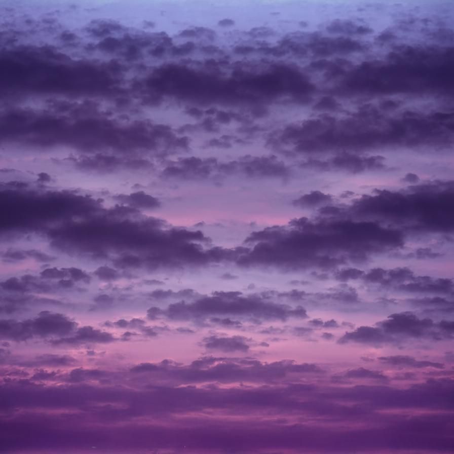 Purple Glow Sunrise Over Balcony Scene