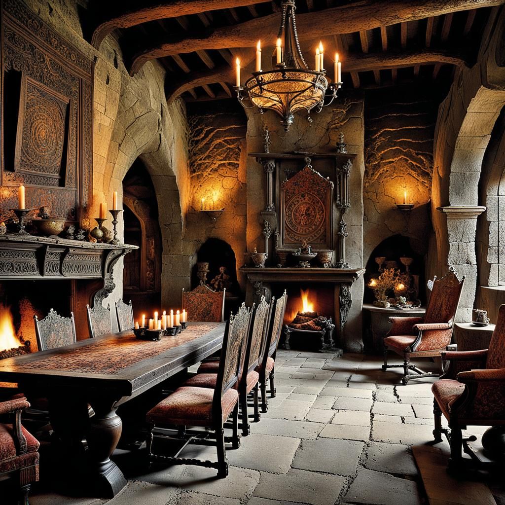 Medieval Dining Room
