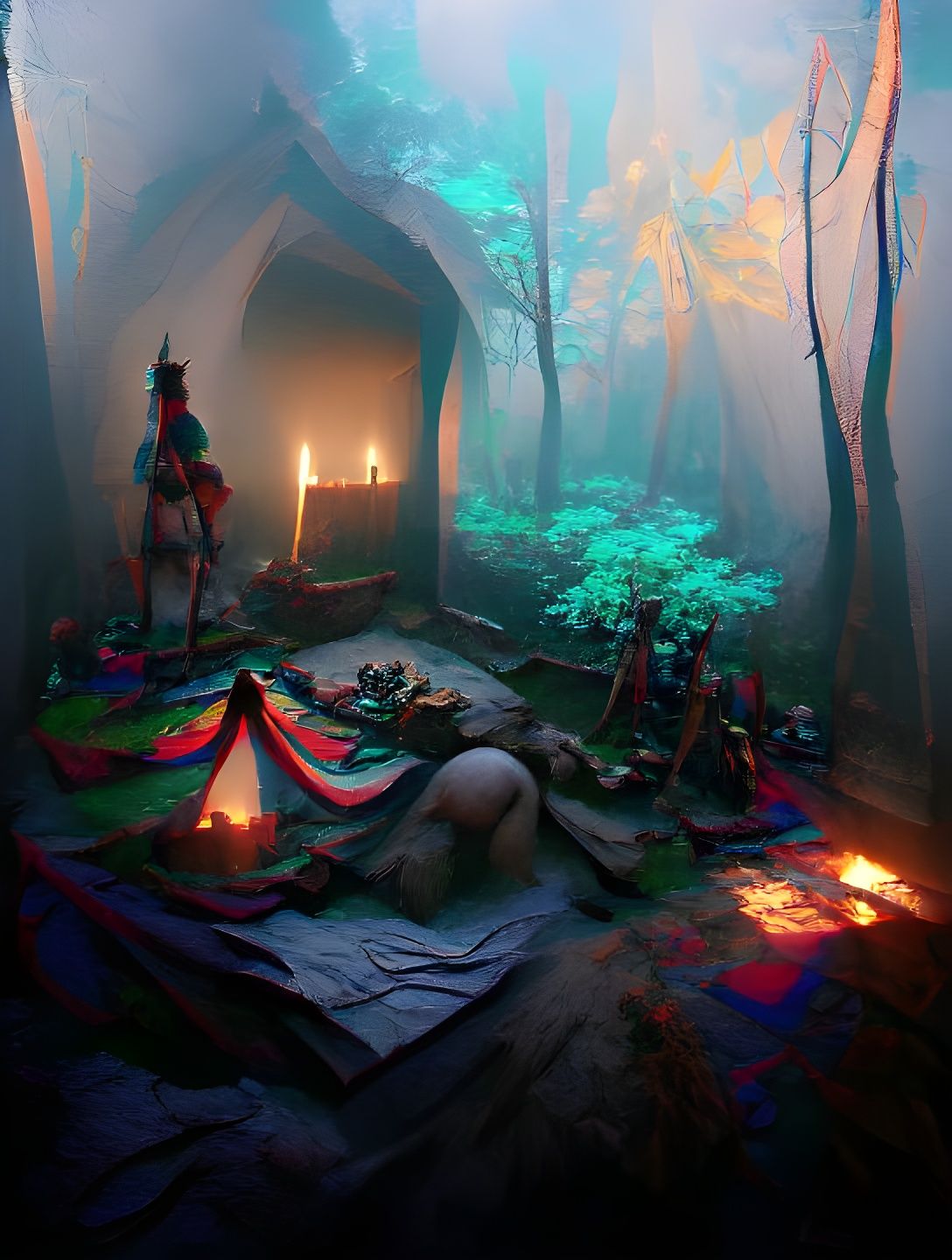Ritual Chamber In the Woods