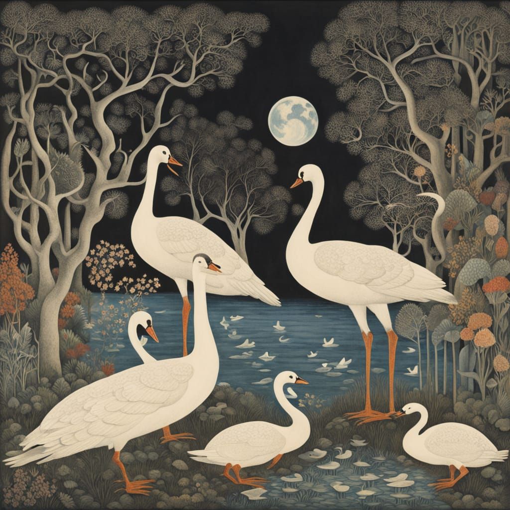 Women Unite in Harmony and Flight, Forging Paths through the...