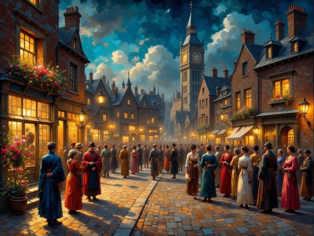 Medieval London on a Saturday night in 1344.