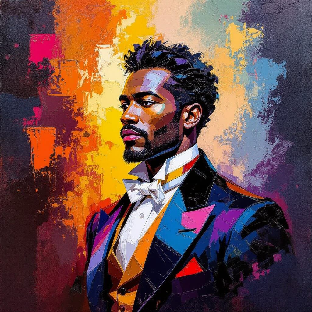 Africanfuturist Wagner Opera Masterpiece in Impressionist Go...