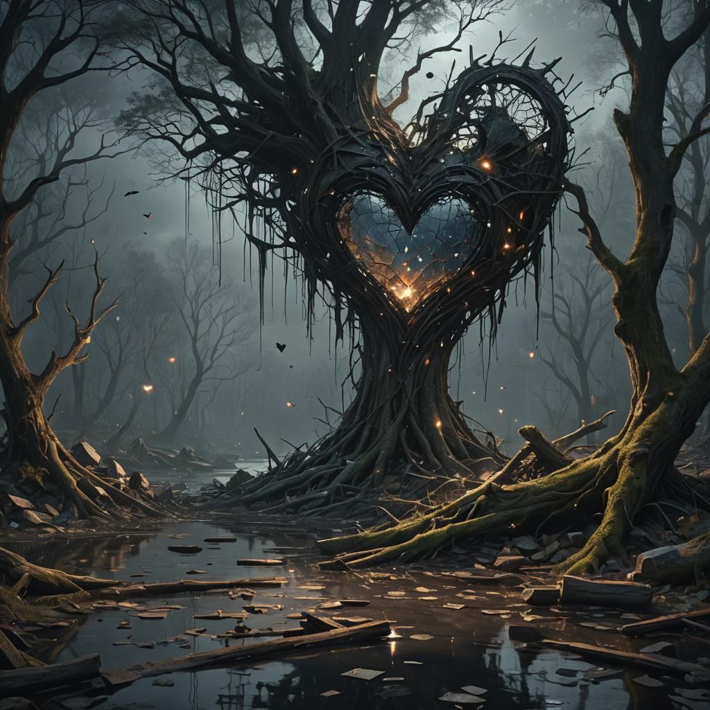 Dark Fantasy Concept Art: Broken World in Unreal Engine