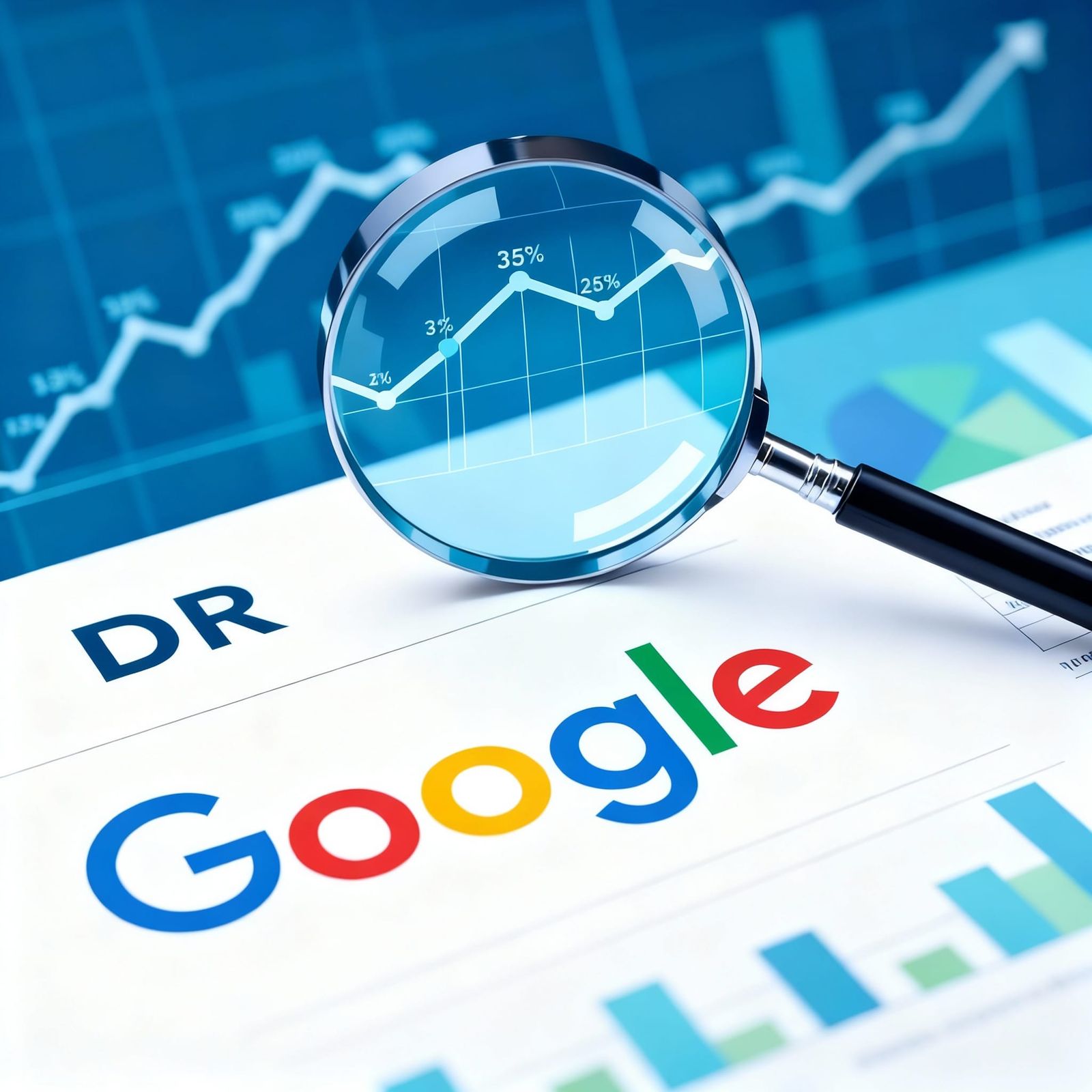 AI Image Depicting Google Spam Update Impact on DR DA