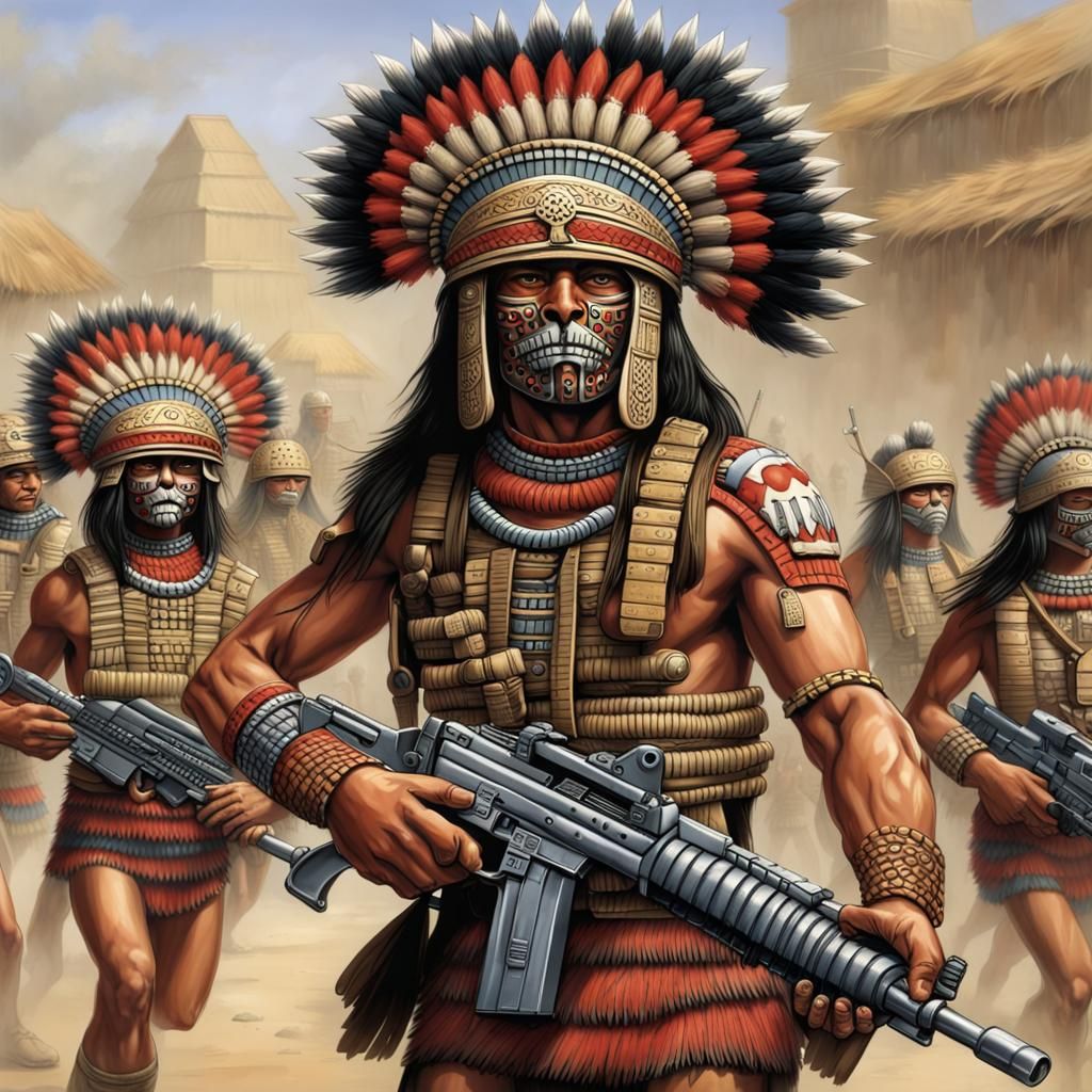 Aztec Jaguar Warriors in the Information Age