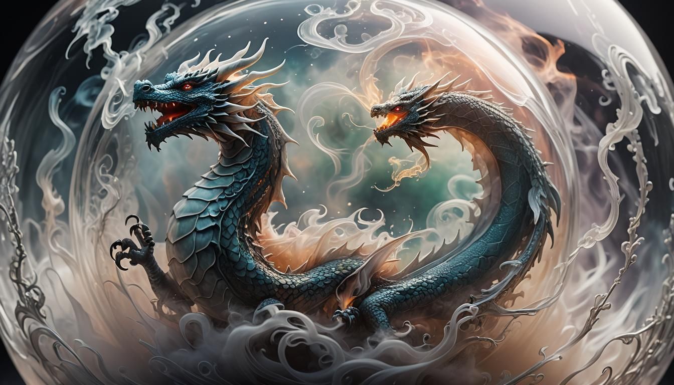 Smoke world in a crystal ball