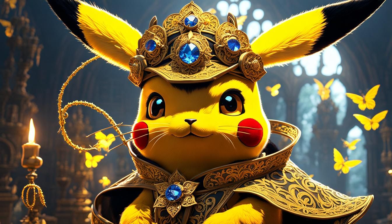 Majestätisches Pikachu