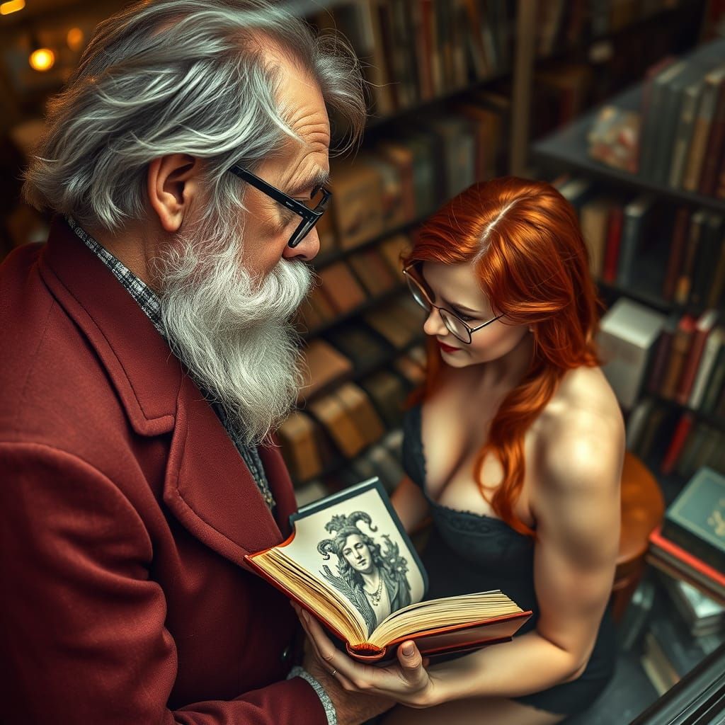 Dandy's Bookstore Reflections in London Fog