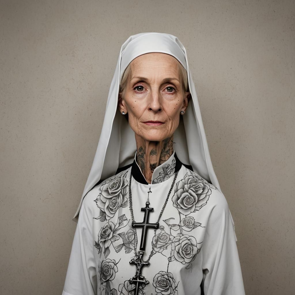 Tattooed Nun: A Surprising Portrait