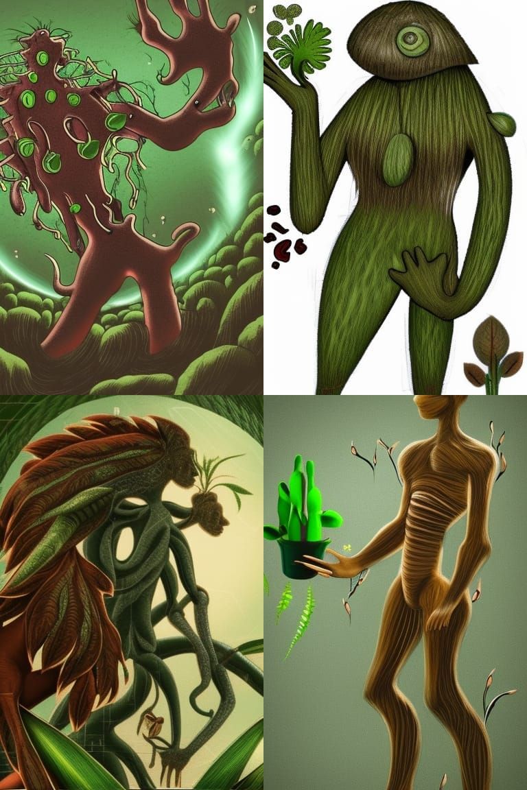 Symbiotic Humanoid Communicates with Nature