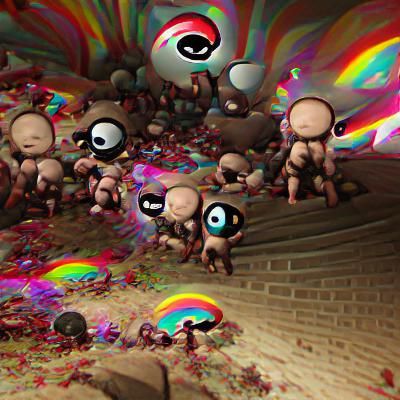 The Binding of Isaac Game Art