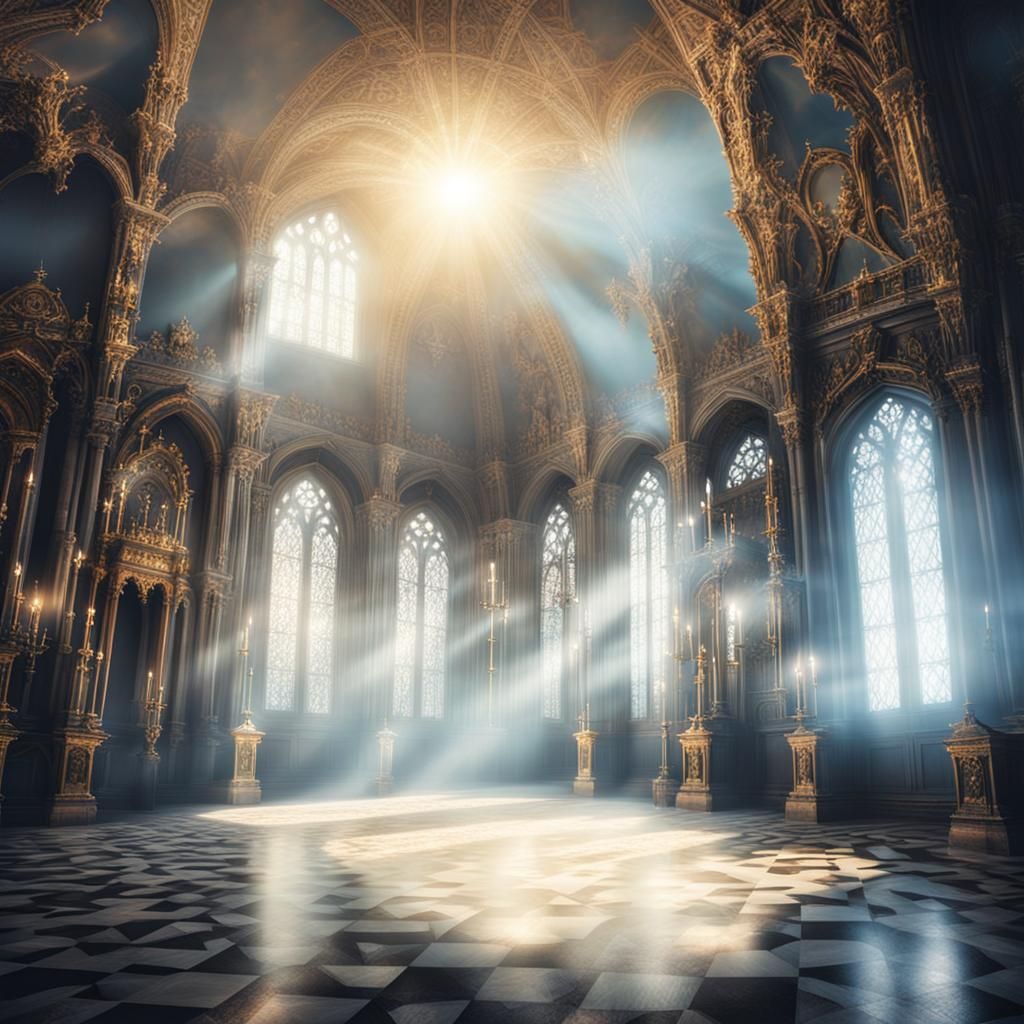 Gothic Palace Party in Divine Sunlight