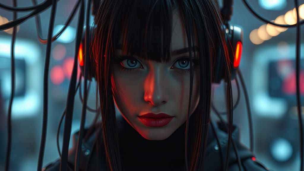 Ethereal Horror in H.R. Giger's Cyberpunk Universe