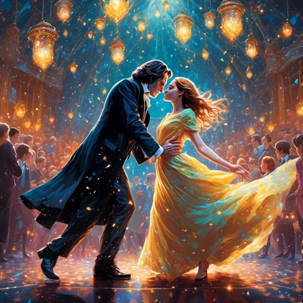 Snape and Hermione Dancing Romance