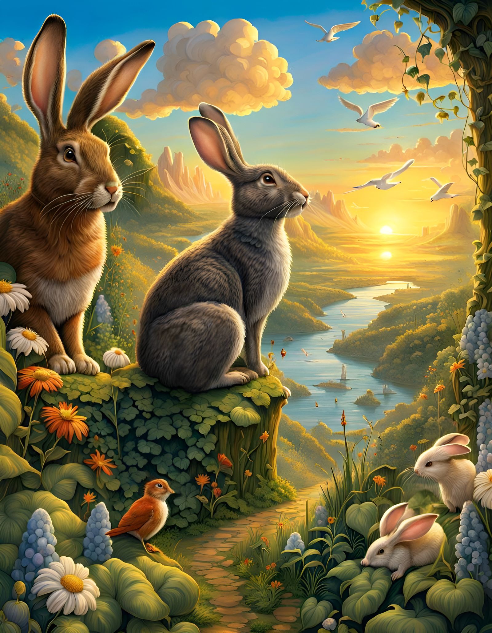 "Watership Down, Hazel & Bigwig