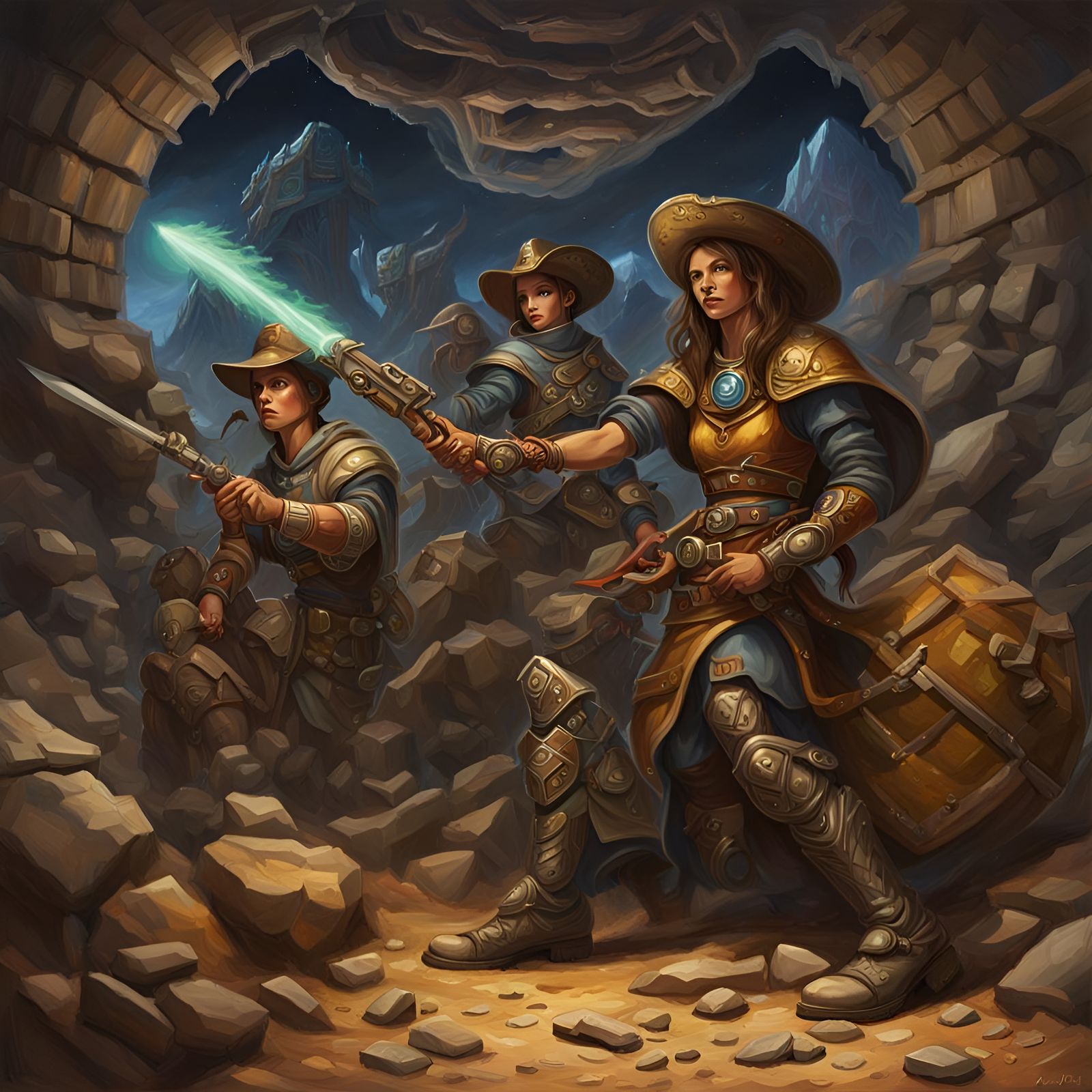 create a (masterpiece) female stunning Starship Gladiator
Atmospheric Xenolinguist
Outlaw Interfacer
Psychyatric Blasp...