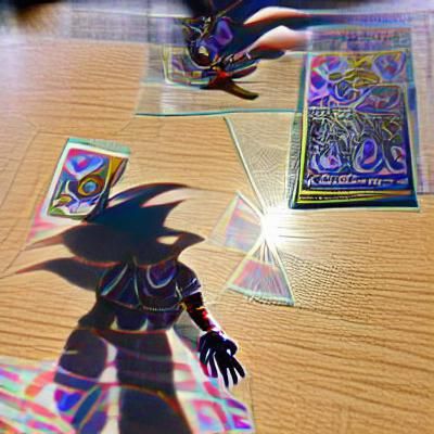 Abstract Light and Shadow Composition