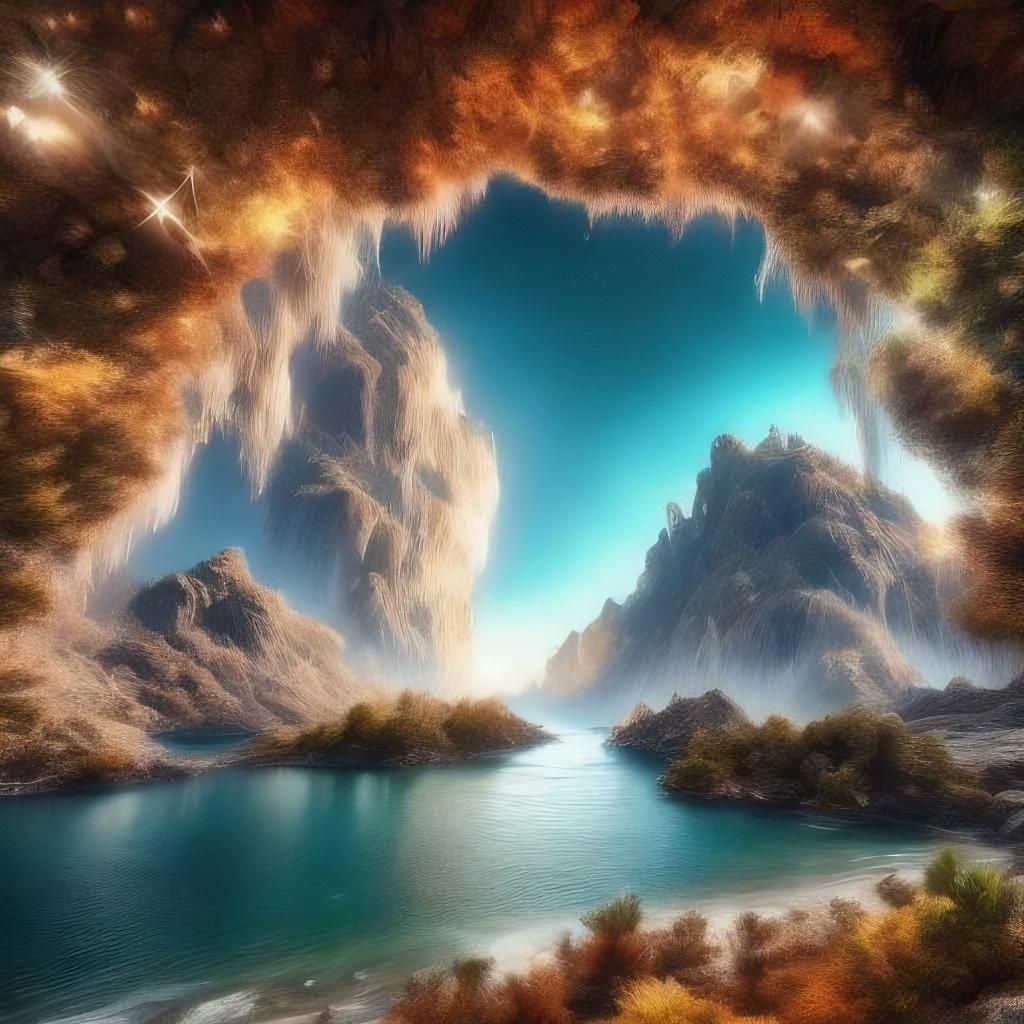 Incredible Star in Extreme Closeup, Semi-Realism