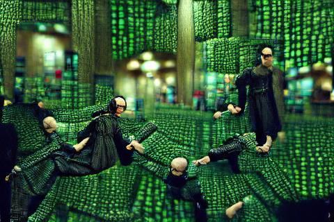Matrix-Inspired Digital Code Cascade