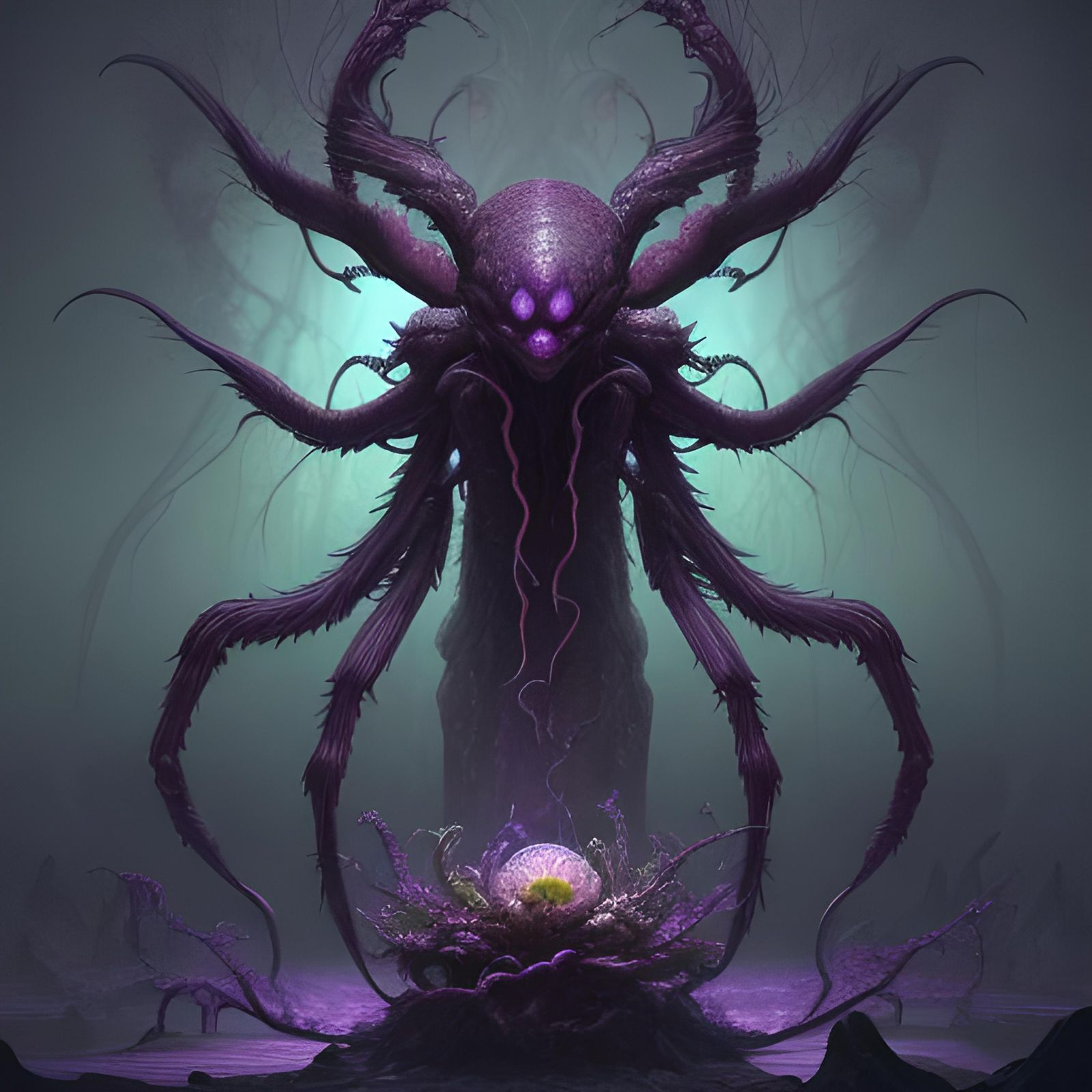 Primordial Terrarium: Alien Life in Stained Glass