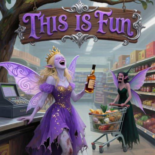 Gwendolyn, the Drunken Grocery Clerk