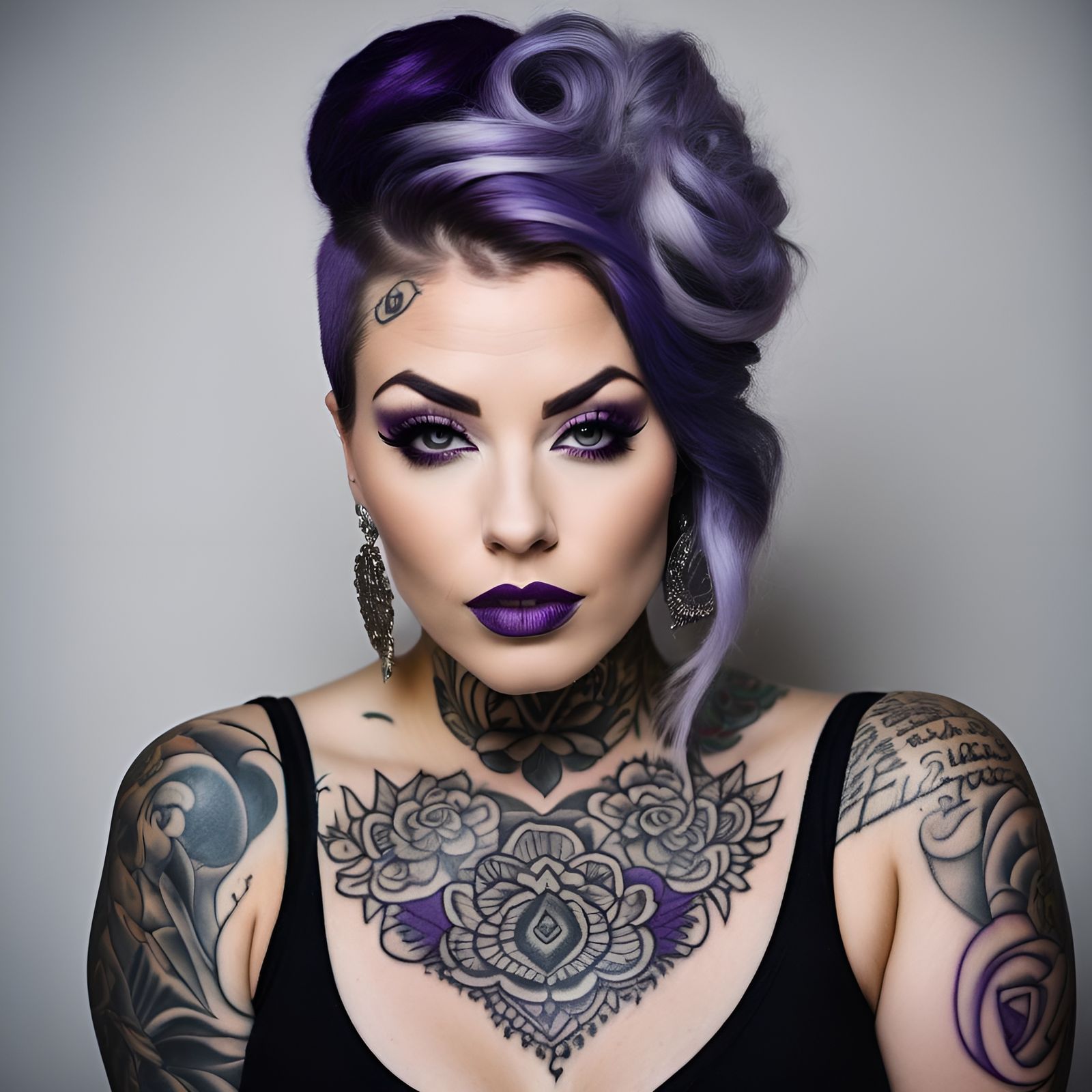 Purple Haired Alt Mom