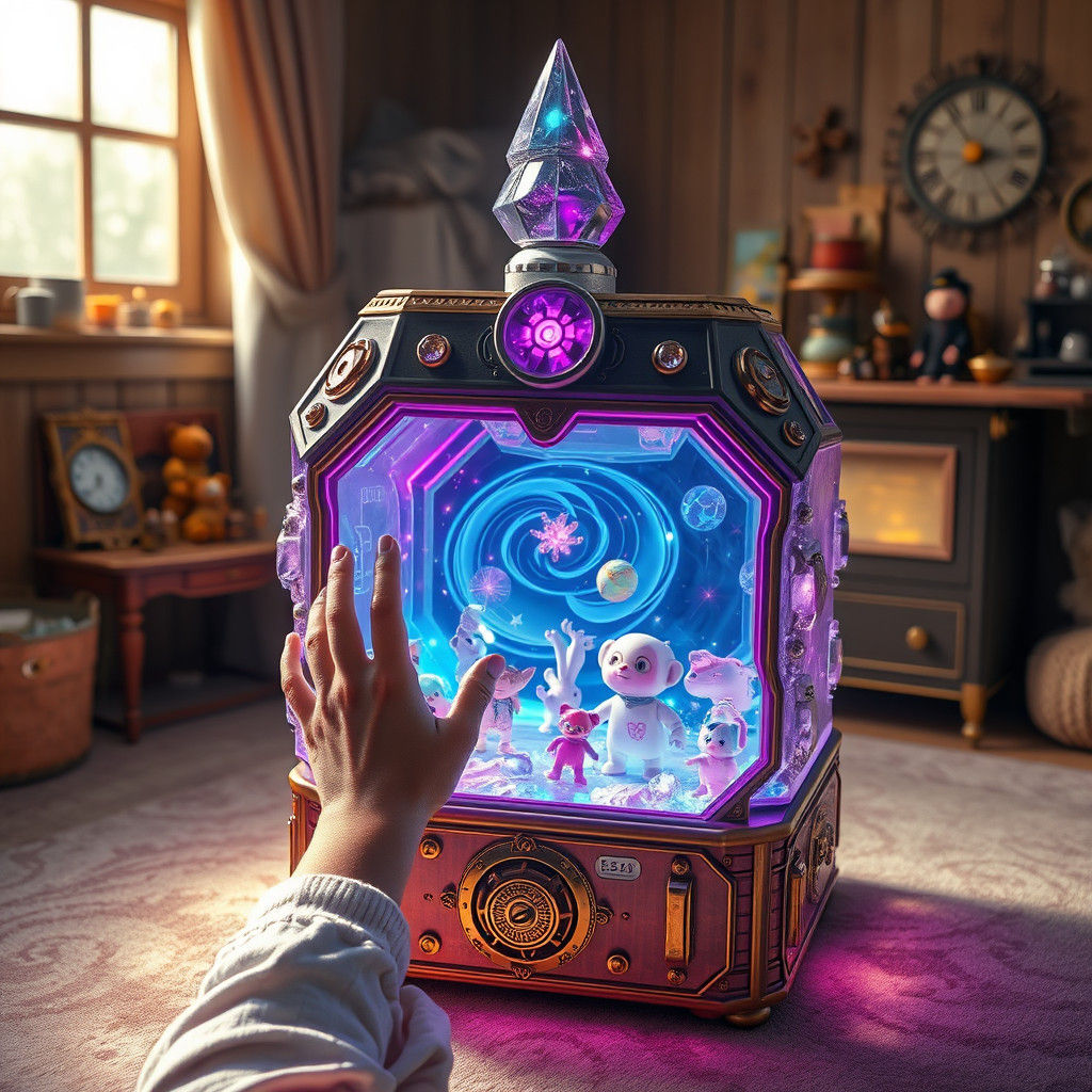 futuristic toys, a Quantum Entanglement Quantum teleporter t...